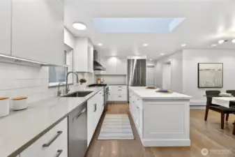 This kitchen is the heart of the home and a chef's dream!