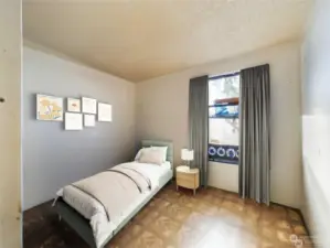 Virtually Staged Bedroom 1