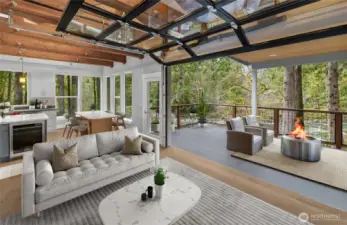 Welcome to 7339 Moon Valley Road - A private sanctuary where nature meets home. Thoughtfully designed by Treehouse Masters Pete Nelson.
