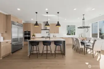 Beautiful airy kitchen