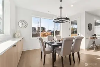 Dining room with lots of room