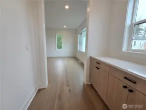 Cabinetry Between Primary and Primary Bath