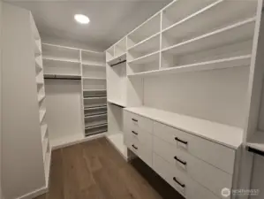 Primary Closet Built-Ins
