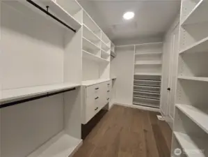 Primary Closet Built-Ins