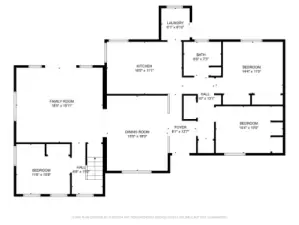 Room dimensions are an estimate