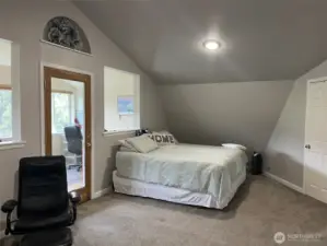 Huge main bedroom upstairs.