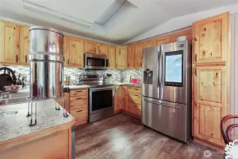 Beautiful and functional updated kitchen.