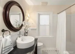 Main floor bathroom.
