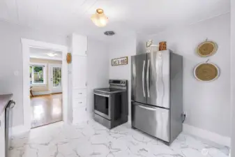 Nice included appliances and more "built-ins"