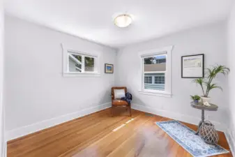 Sunny rooms throughout