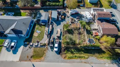 Adjacent lot next door is included in sale.