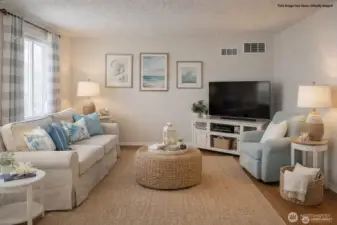 virtually staged image