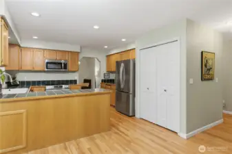 check out this in kitchen pantry!