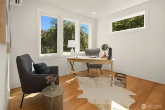 Main Floor Work From Home Space