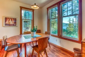 Southerly views from every room in this home.