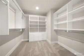 master walk-in closet