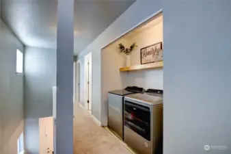 Laundry Nook Upstairs