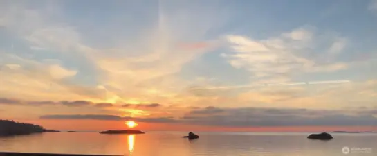 Sunset.  It doesn't get any better than this.