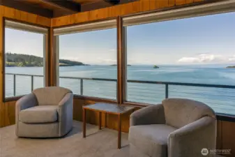 You will never tire of the views from this house.