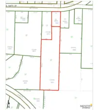DISCLOSURE: red lines are approximate location of boundary lines.