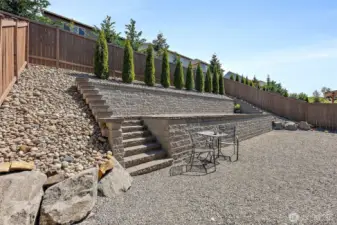 Extensive landscaping