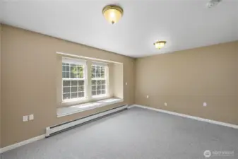 Spacious guest bedrooms