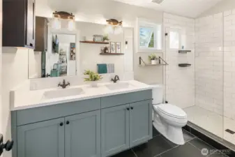 primary bathroom