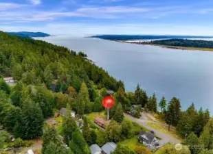Drone view showcasing the location.