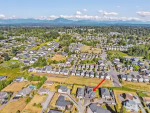 Views of the Cascade Mountains