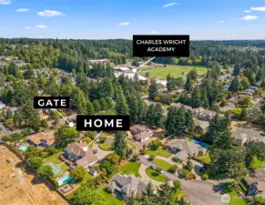 Home Situated between Chambers Bay and Charles Wright Academy