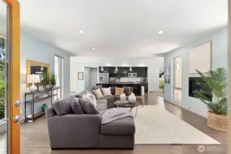 Open concept living