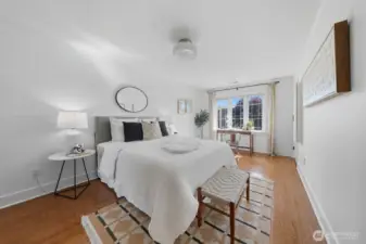 Large second bedroom