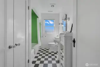 Hall full bath
