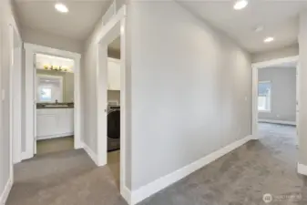 Hallway from top of stairs.