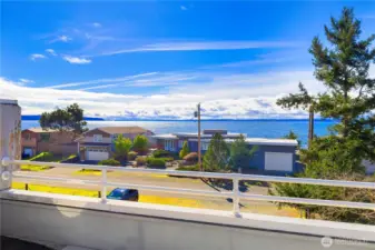 View from rooftop deck