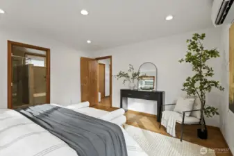 Plenty of room for a king-sized bed in here!