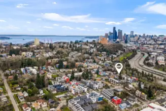 Set just moments away from new Judkins light rail opening in March, plus over a dozen beautiful parks, great dining, Seattle Bouldering Project, and more.
