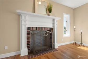 Rumford Wood Fireplace