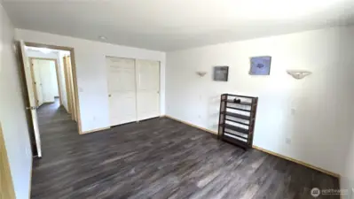Expansive master suite... and 1 of 2 big suite closets