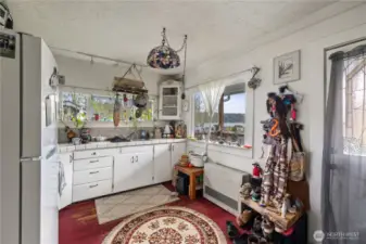 347 cabin kitchen.