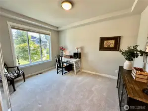 Large den/office just off entry.