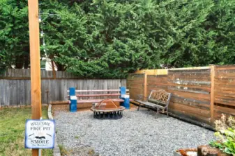 Fire pit!