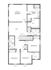 Plan layout not of actual home