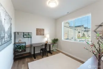 Den/Office at the front of the home could be used as tv room, hobby room or flex space.