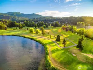 Enjoy Sudden Valley's 18-hole golf course.