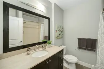 Bathroom with lot of counter space