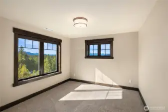Third bedroom with breathtaking views.