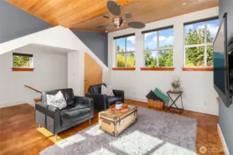 Bonus room on upper floor.