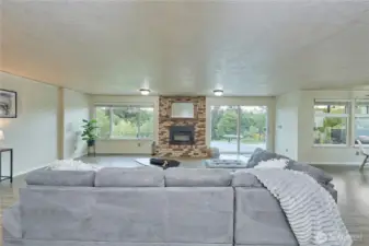 Can you picture resting on your sofa and enjoying the beauty out the rear windows?
