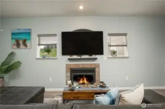 gas fireplace